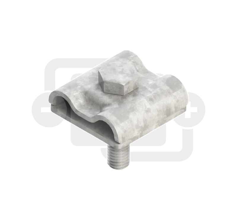 Соединитель проводников «пруток-пруток» параллельный, оцинкованная сталь ВОЛЬТ-СП-О-2.1