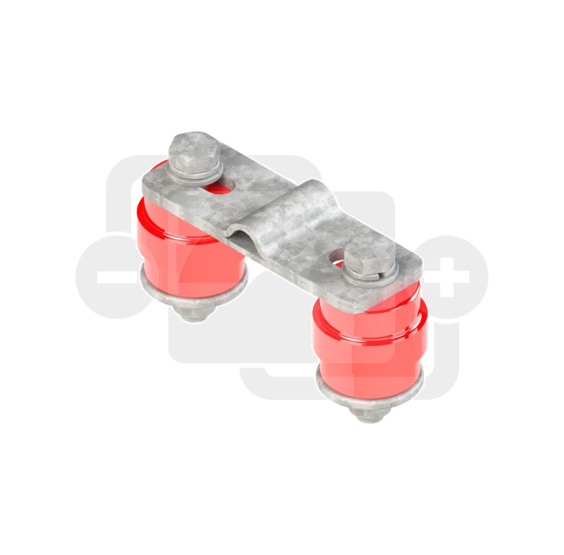 Держатель проводников для сэндвич-панелей изолированный, оцинкованная стальВОЛЬТ-ДП-О-13.1