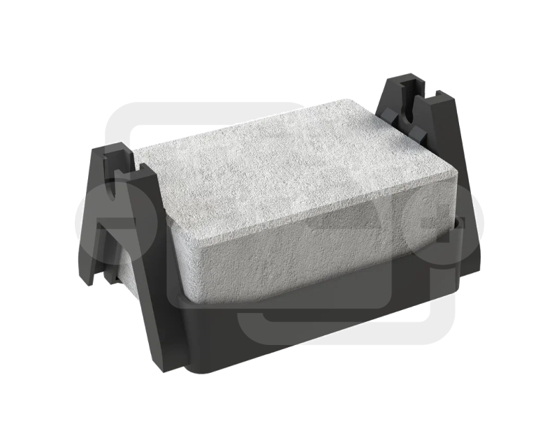 Держатель пластиковый универсальный с утяжелителем, пластик ВОЛЬТ-ДП-8.1