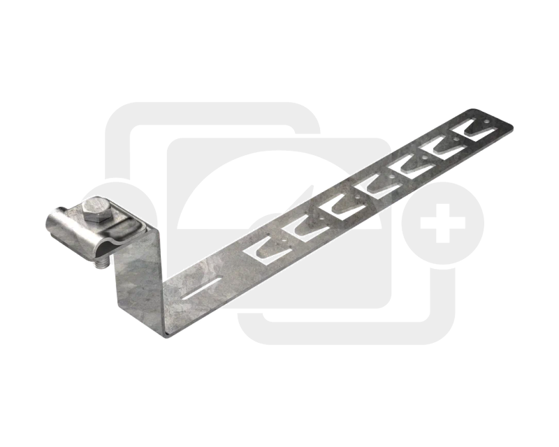 Держатель под черепицу, длина основания 330 мм, нержавеющая сталь ВОЛЬТ-ДП-Н-10.1