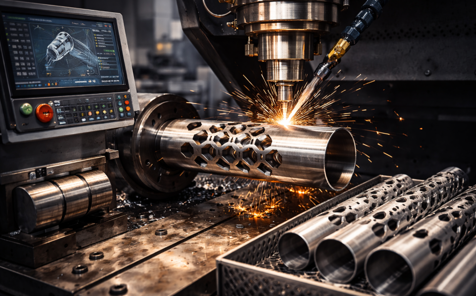 Лазерная резка труб